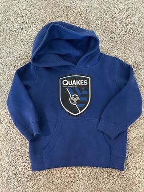 San Jose Earthquakes Kids Hooded Sweatshirt - 4